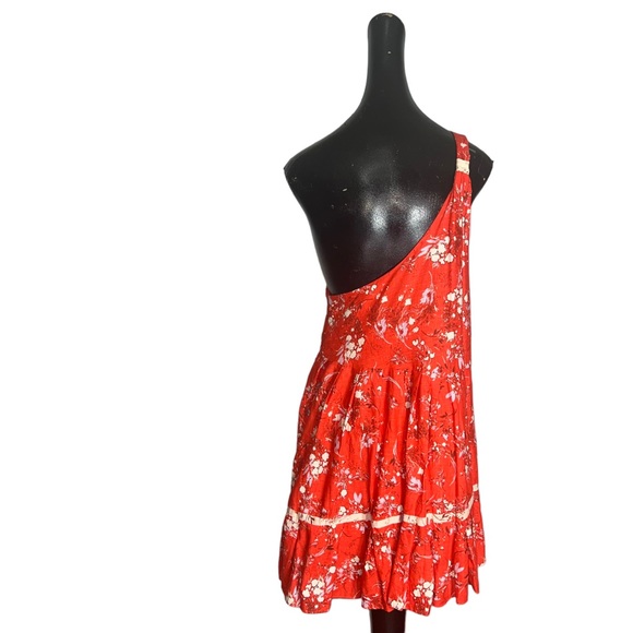 NWT Free People All Mine mini dress in red - Picture 7 of 16